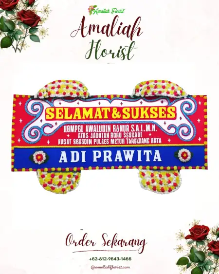 Papan Bunga Ucapan Selamat Lembangsari